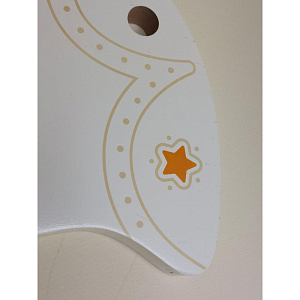 Качалка Bloomingville MINI "Лошадка Ruddy", белая (уцененный)